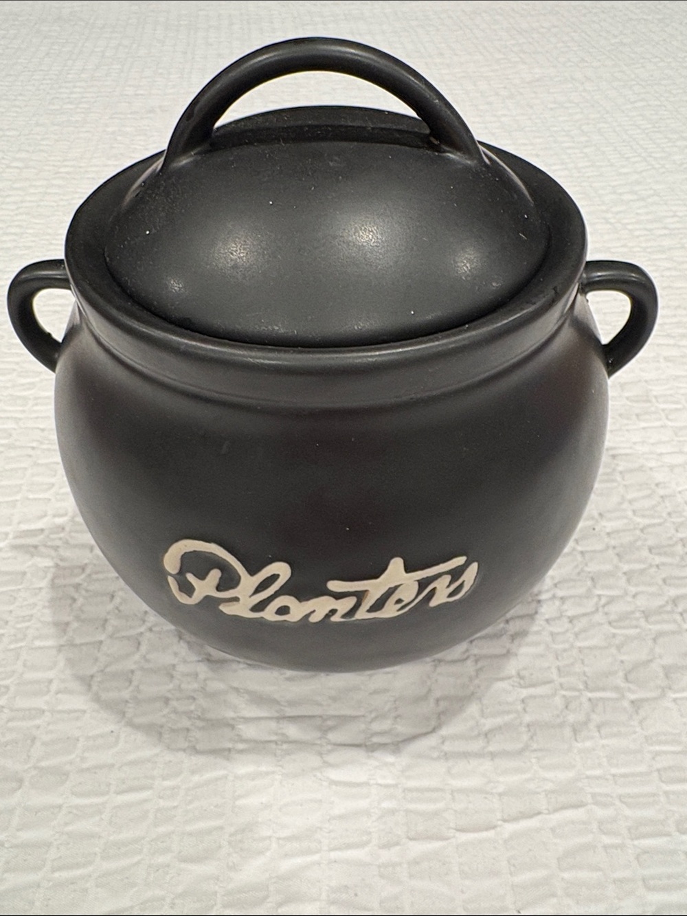 Planters Peanuts Vintage 1970 Collectible Ceramic Jar
